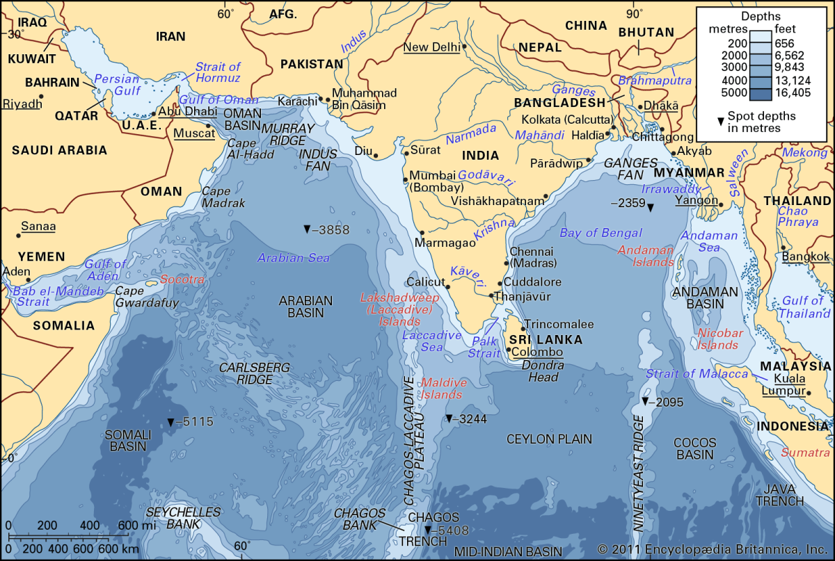 Индийский океан омывает море. Залив в Аравийском море. Большой Аравийский залив на карте индийского океана. Аравийское море на карте. Аравийское море границы.