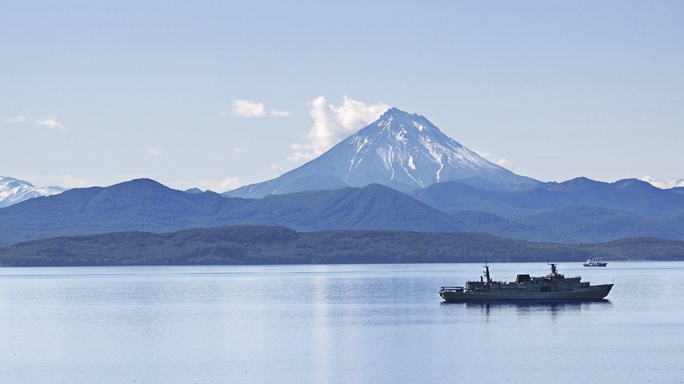 Охотское море Петропавловск Камчатский