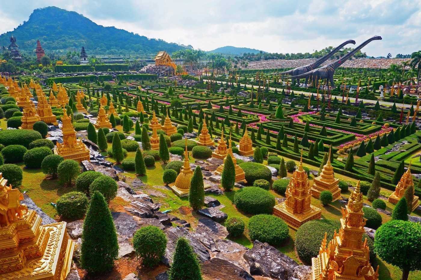 Тропический сад Нонг Нуч, Паттайя, Таиланд