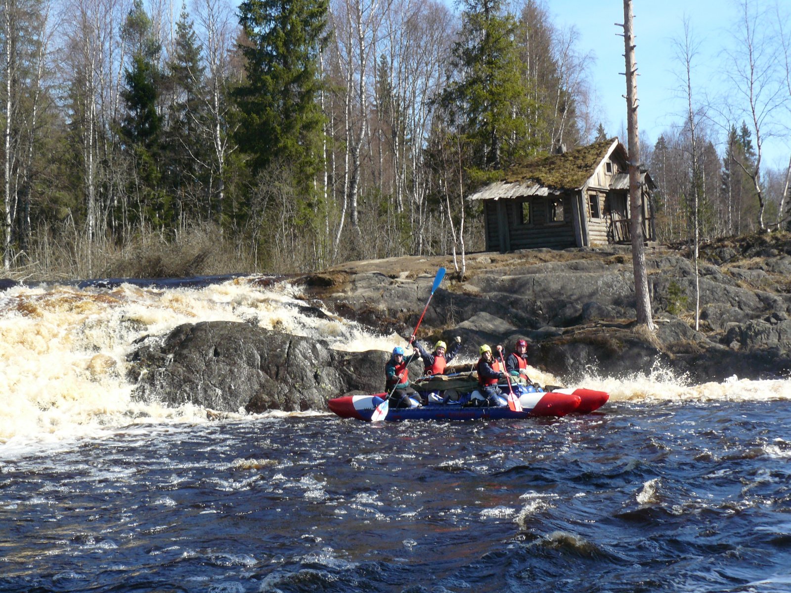 Река Водла в Карелии