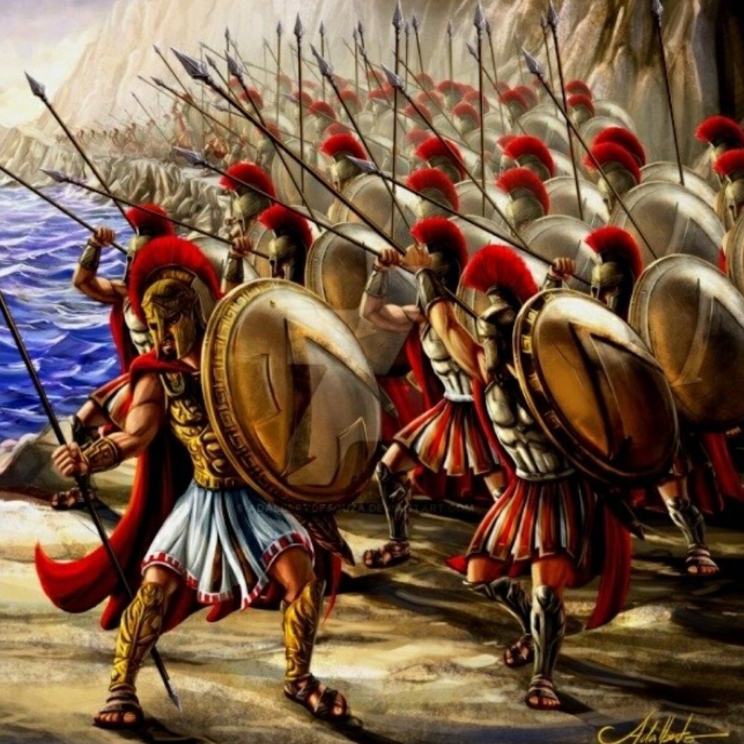 Греческие спартанцы