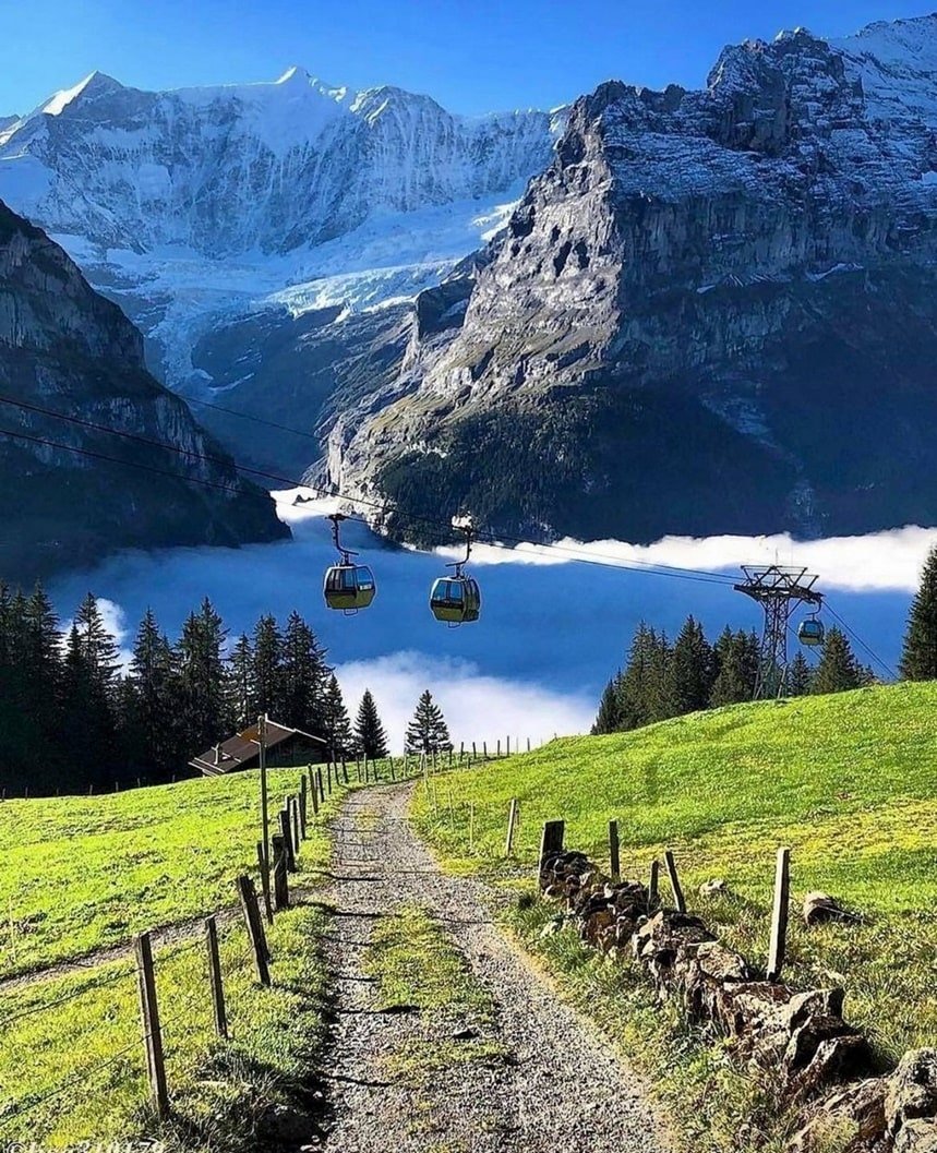 Озеро Лунгерн Швейцария