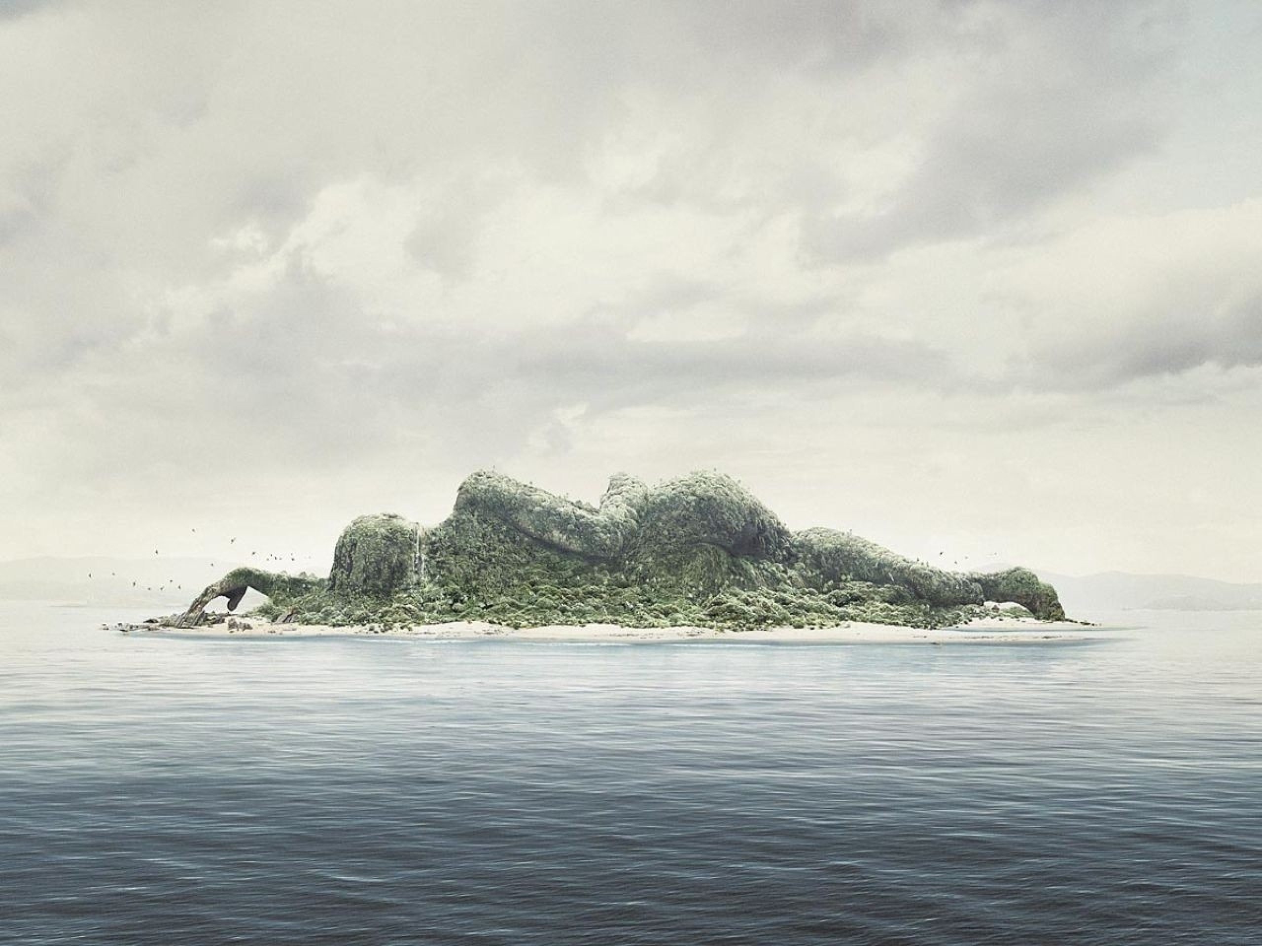 Sleeping island. Тефити остров. Остров Тэффити. Гора Тефити. Остров Тефити в реальности.