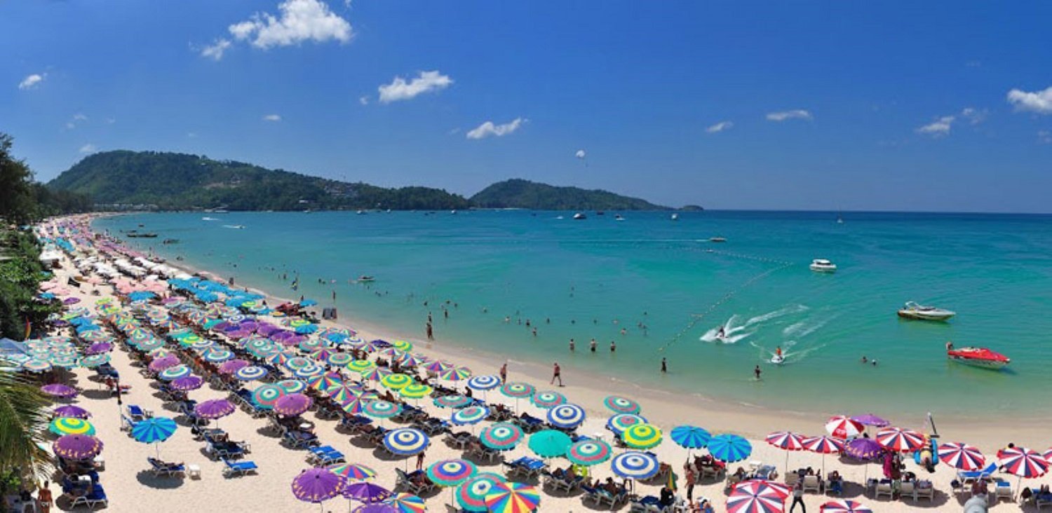 пляж патонг в тайланде