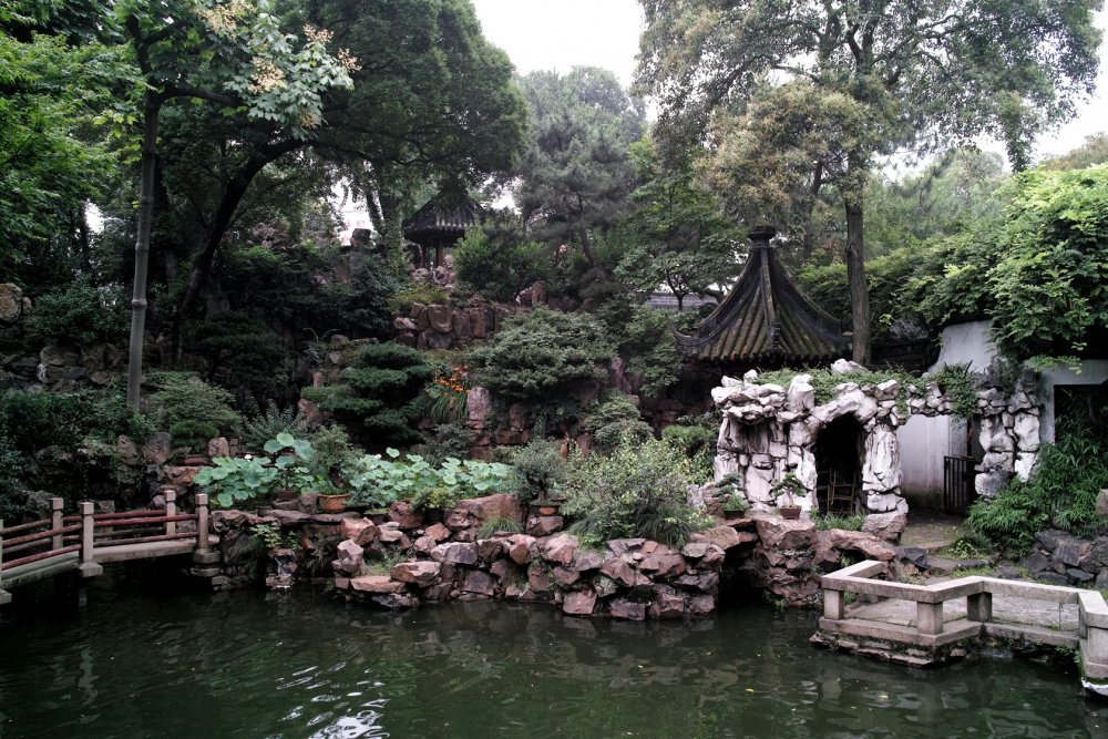 Сад Юйюань в Шанхае