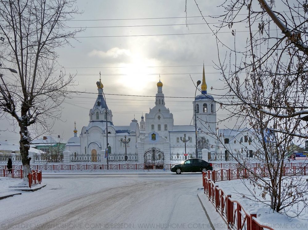 Улан Удэ зима собор