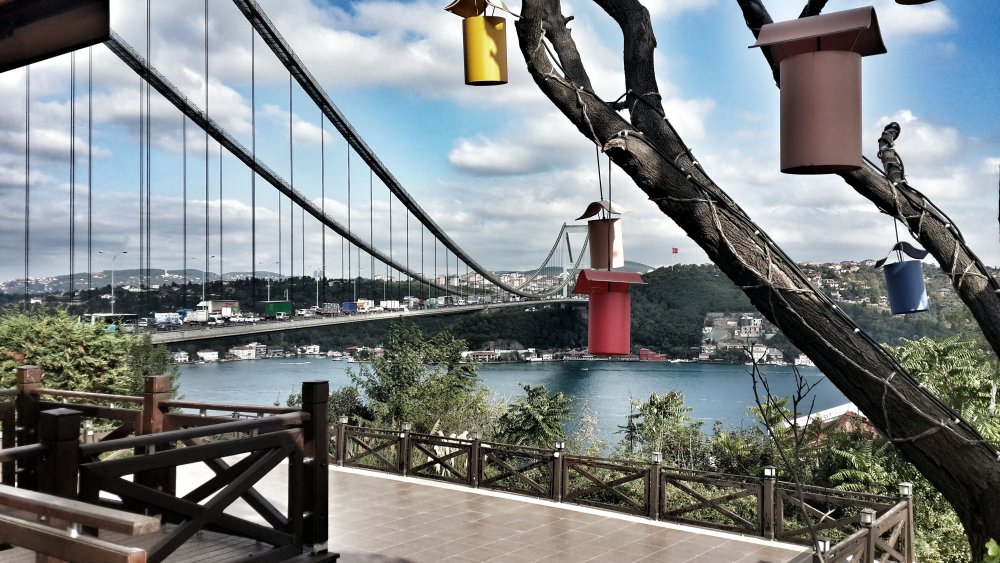 Красивые фото моста в Стамбуле