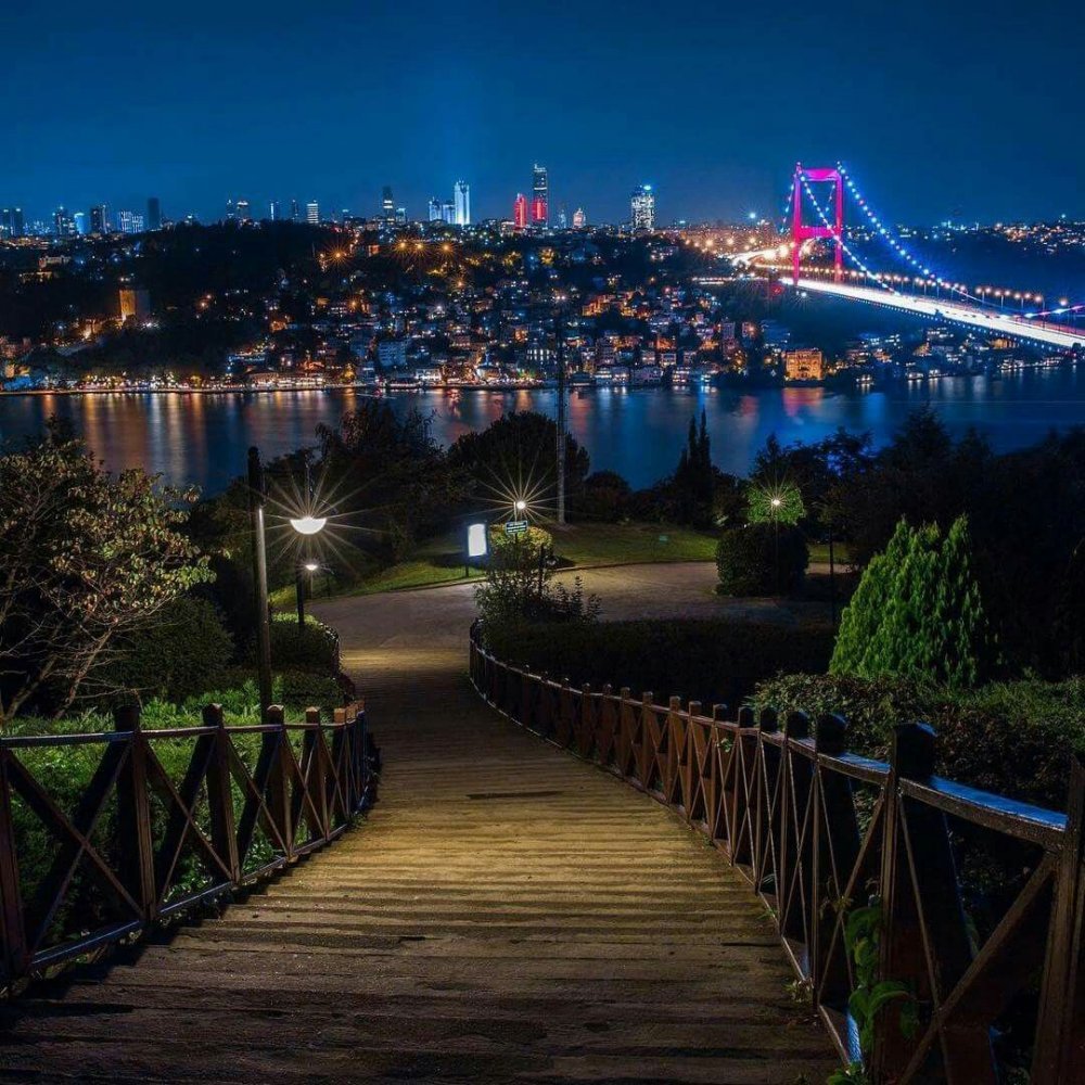 Мост Босфора в Стамбуле