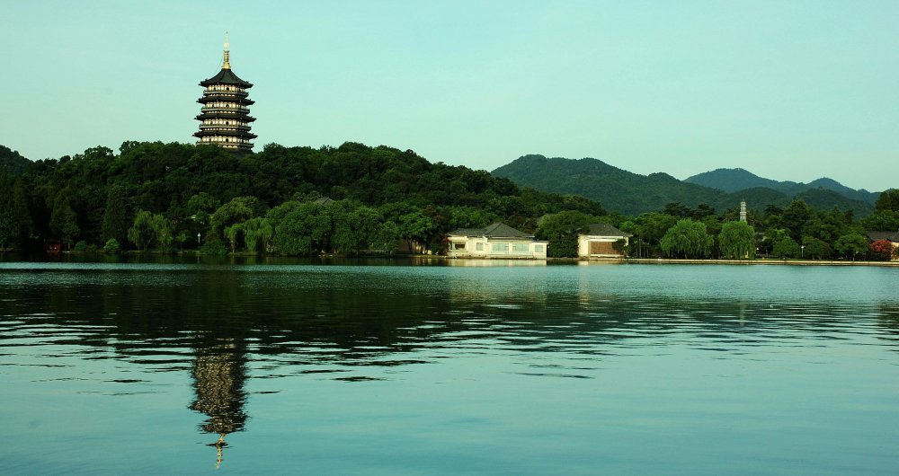 Чжэцзян Китай озеро