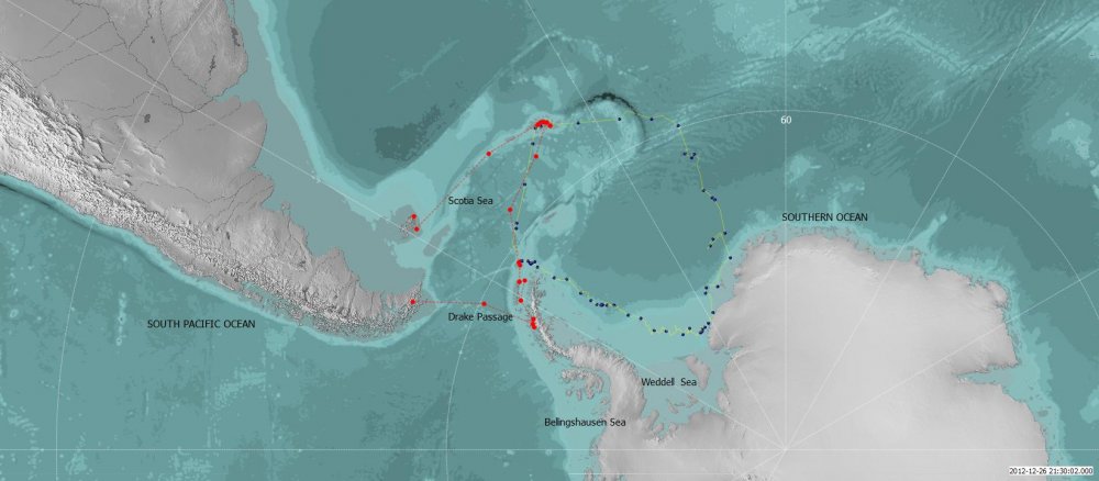 Пролив дрейка на карте тихого океана