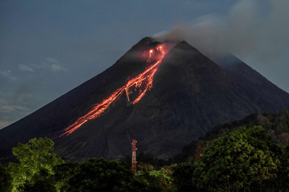 Вулкан Мерапи извержение 2010