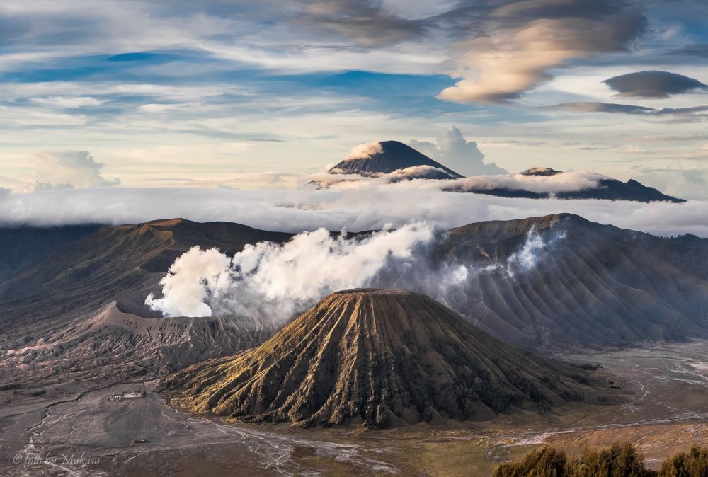 Вулкан папандайян (о. Ява, Индонезия)