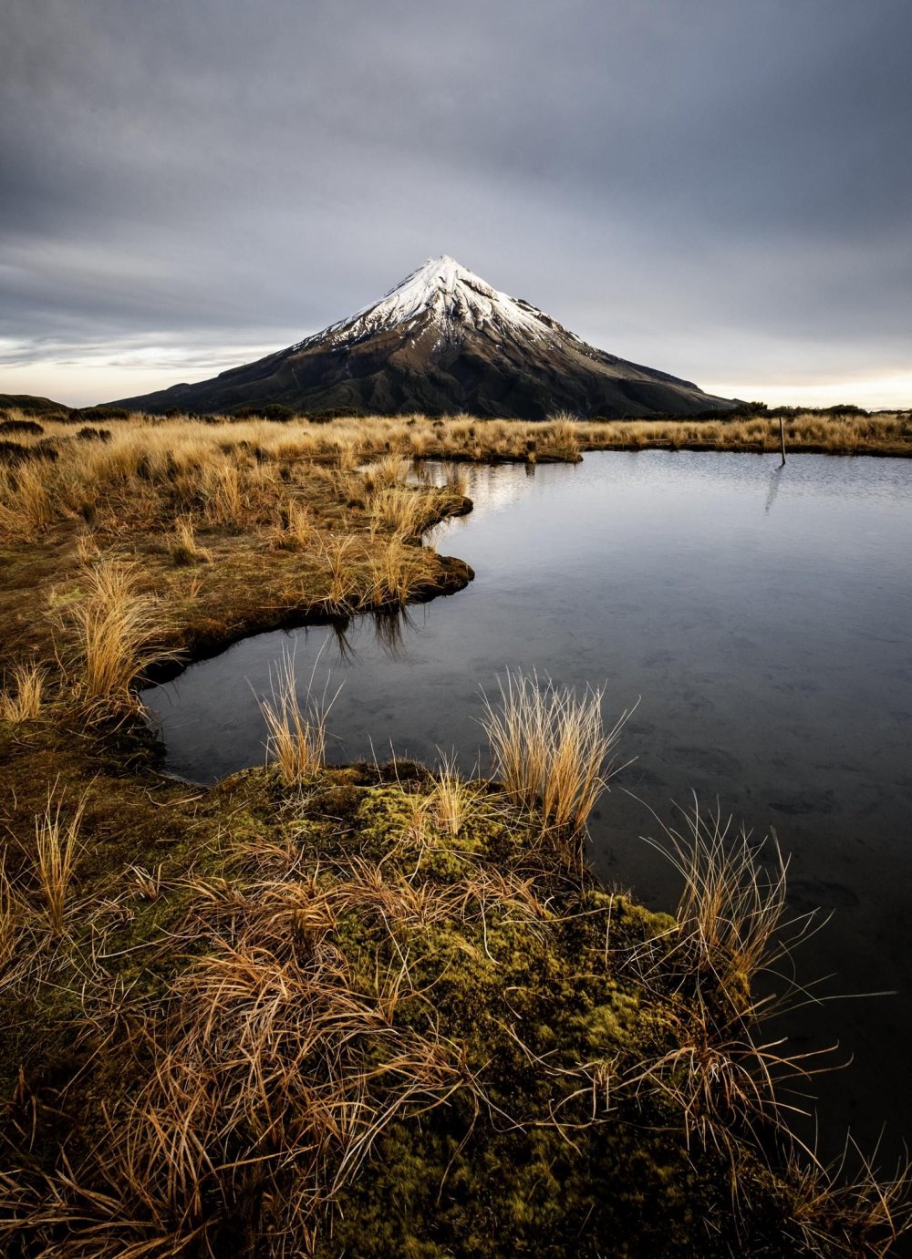 Гора Таранаки новая Зеландия