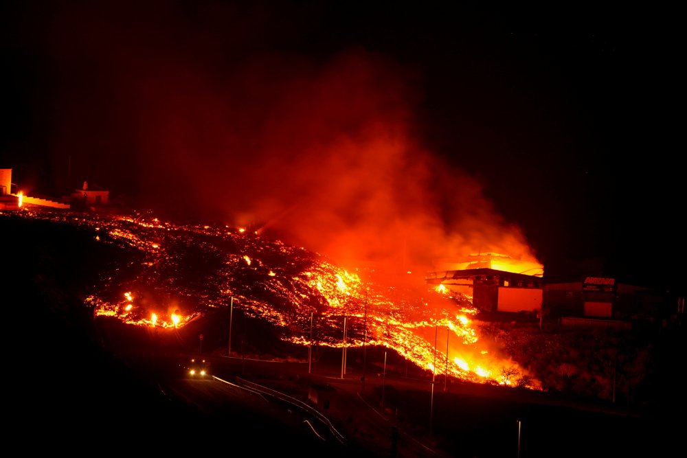 La Palma пожар