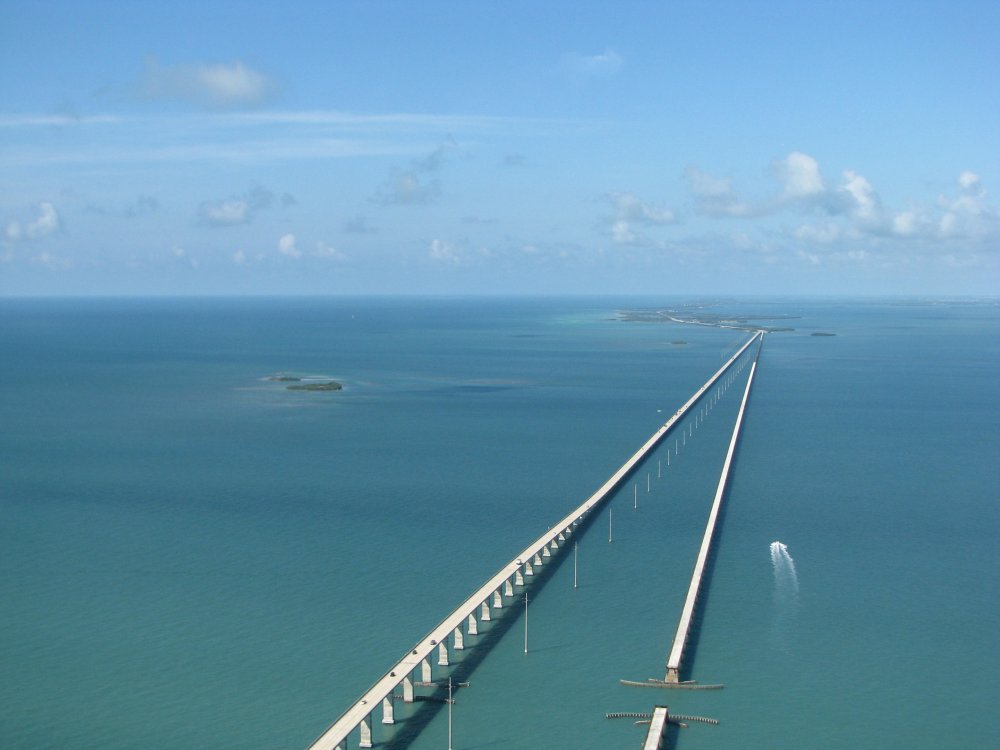 Семимильный мост во Флориде