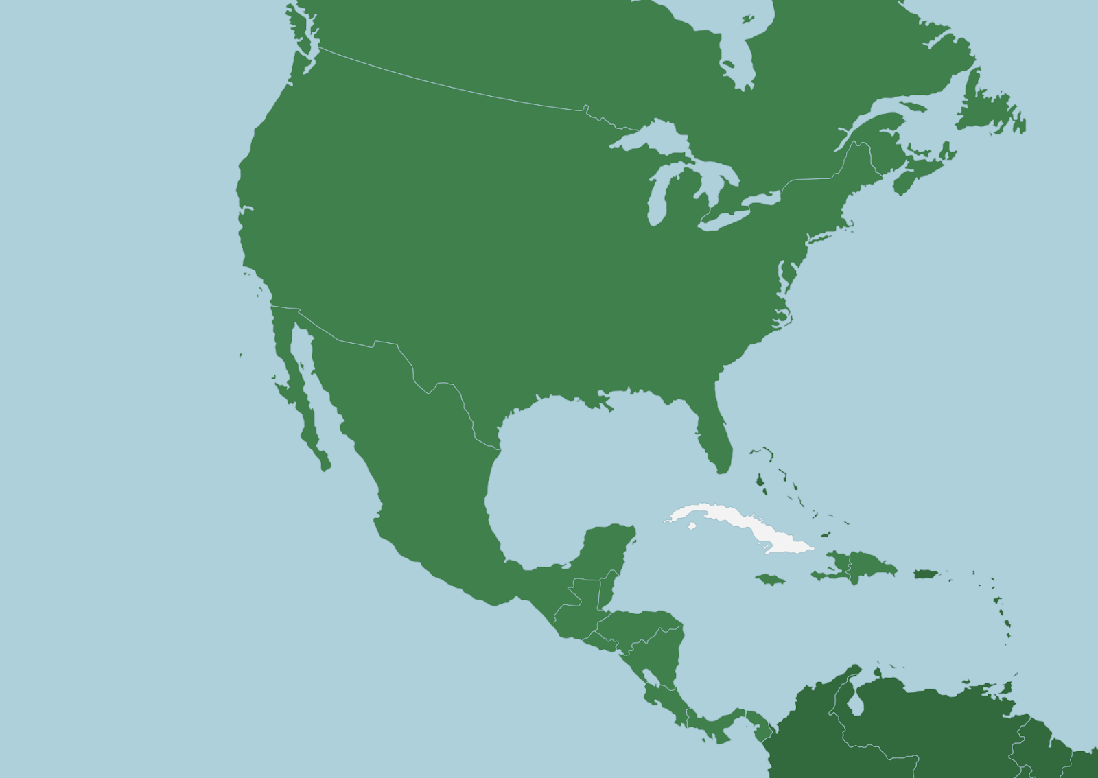 Внутренний сток северной америки. Центральная Америка материк. Континент Центральная Америка. Северная Америка материк. Северная и Центральная Америка.