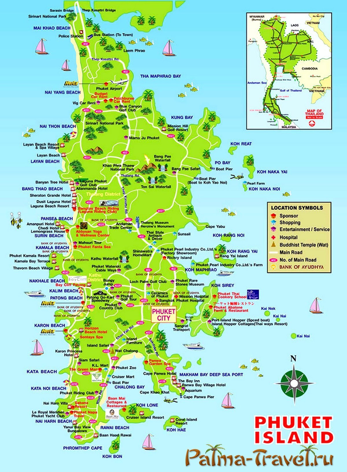 Карта пхукета с пляжами на русском языке. Пхукет карта острова с пляжами и достопримечательностями. Пхукет пляжи и отели на карте. Пхукет Таиланд на карте. Тайланд карта Пхукета.