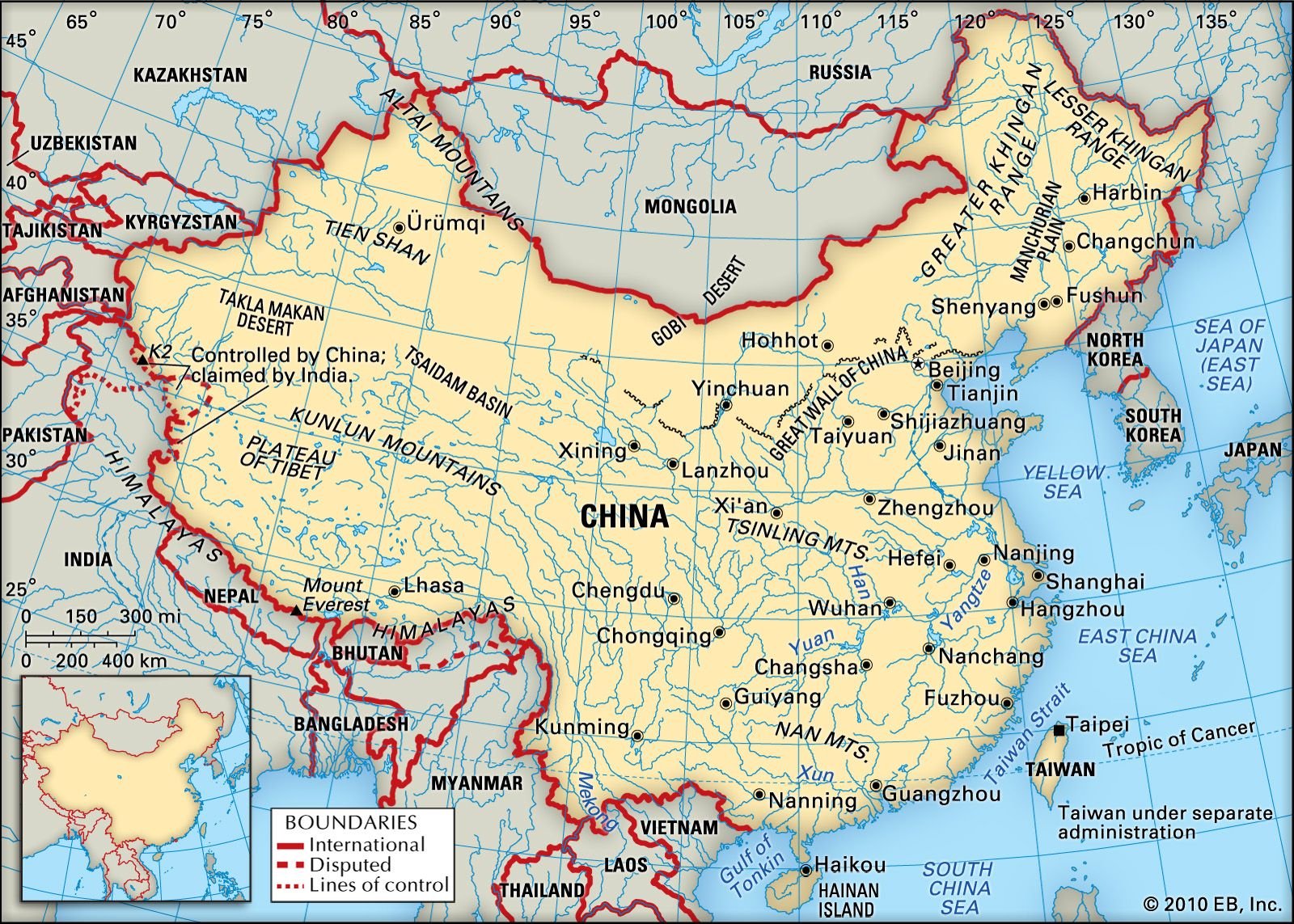 Территория китая. Великая китайская равнина границы на карте. Великая китайская равнина на карте Китая. Китай карта географическая. Великая китайская равнина на карте.