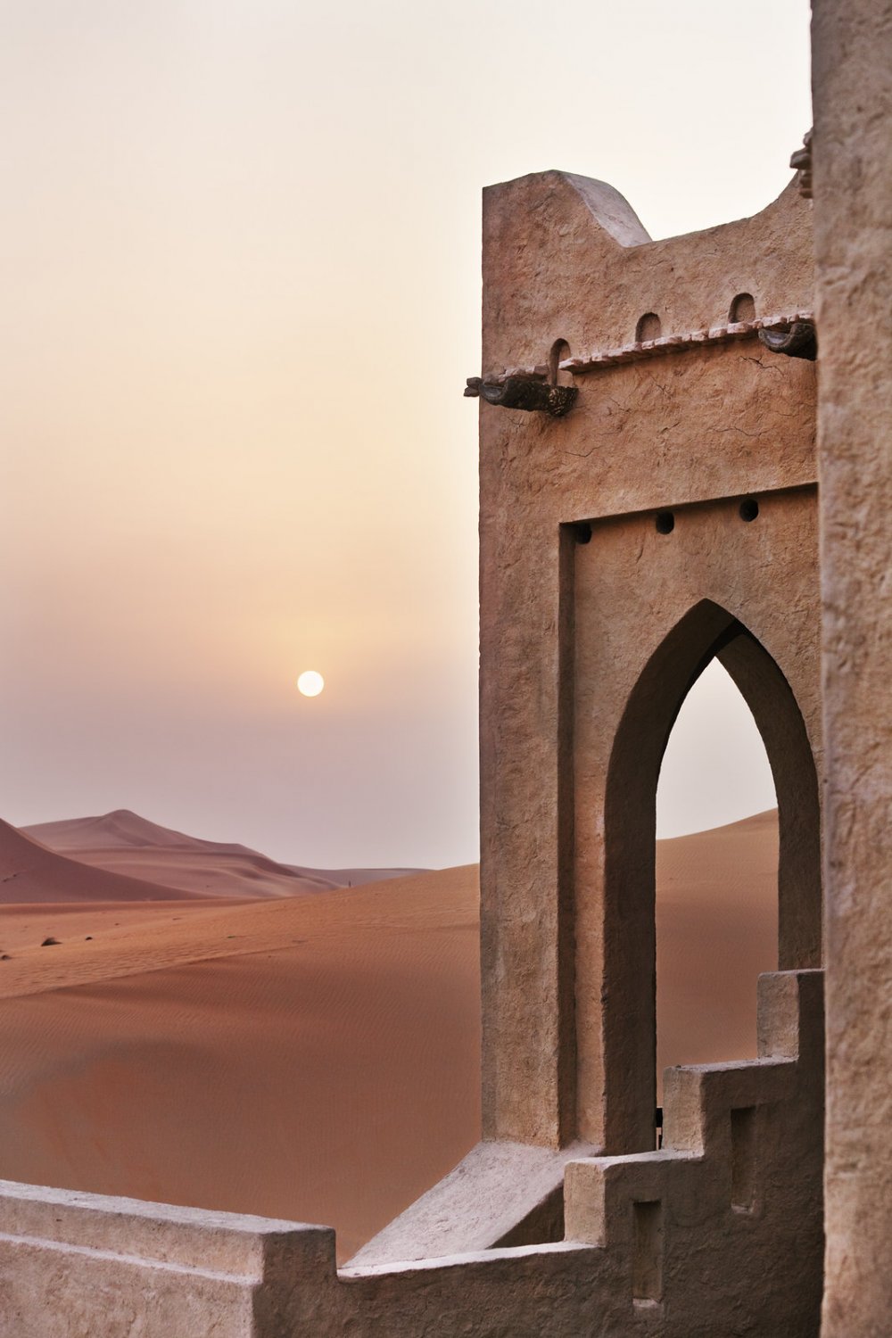 Замок в арабских Эмиратах с призраками