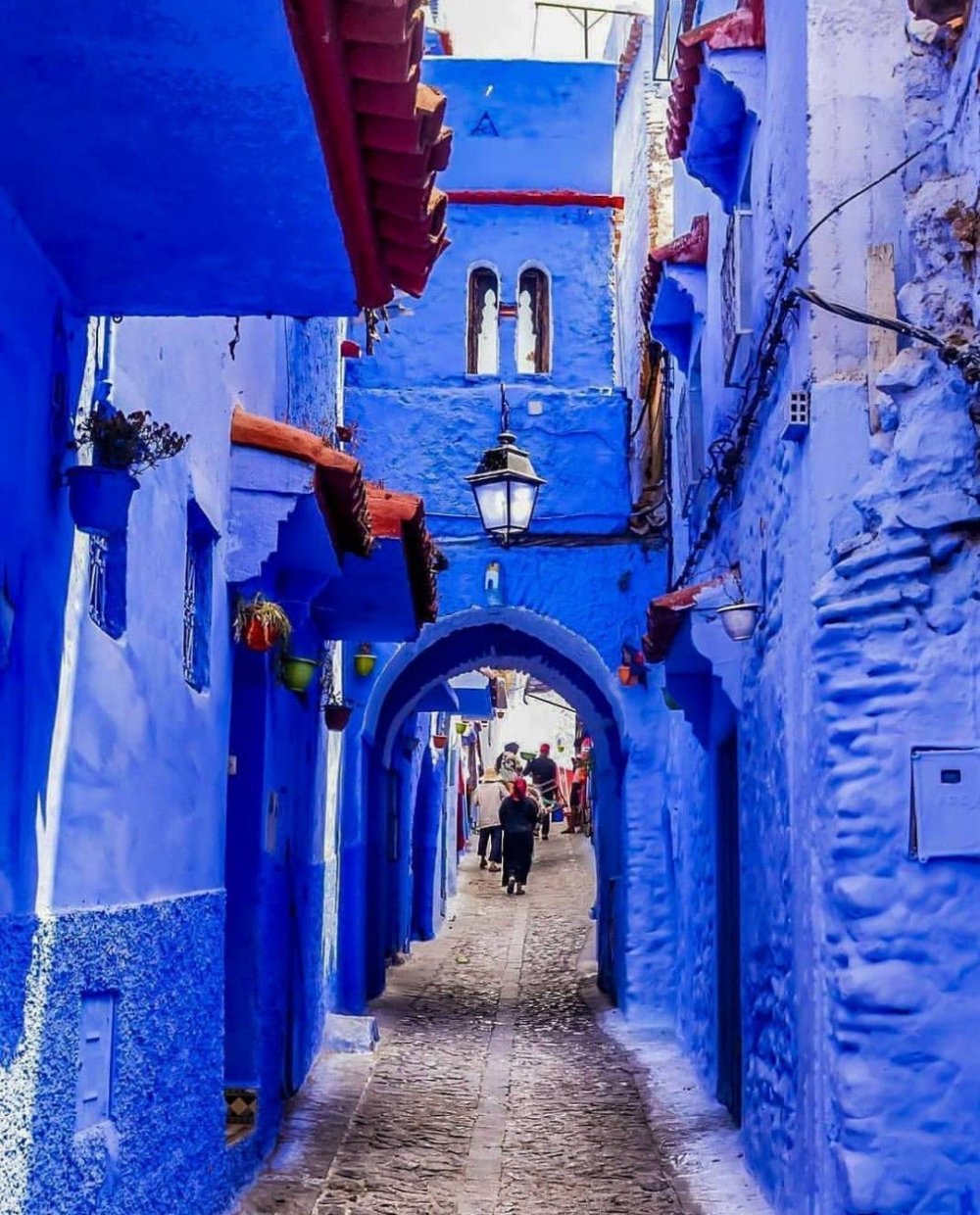 Голубой город шавен, Марокко
