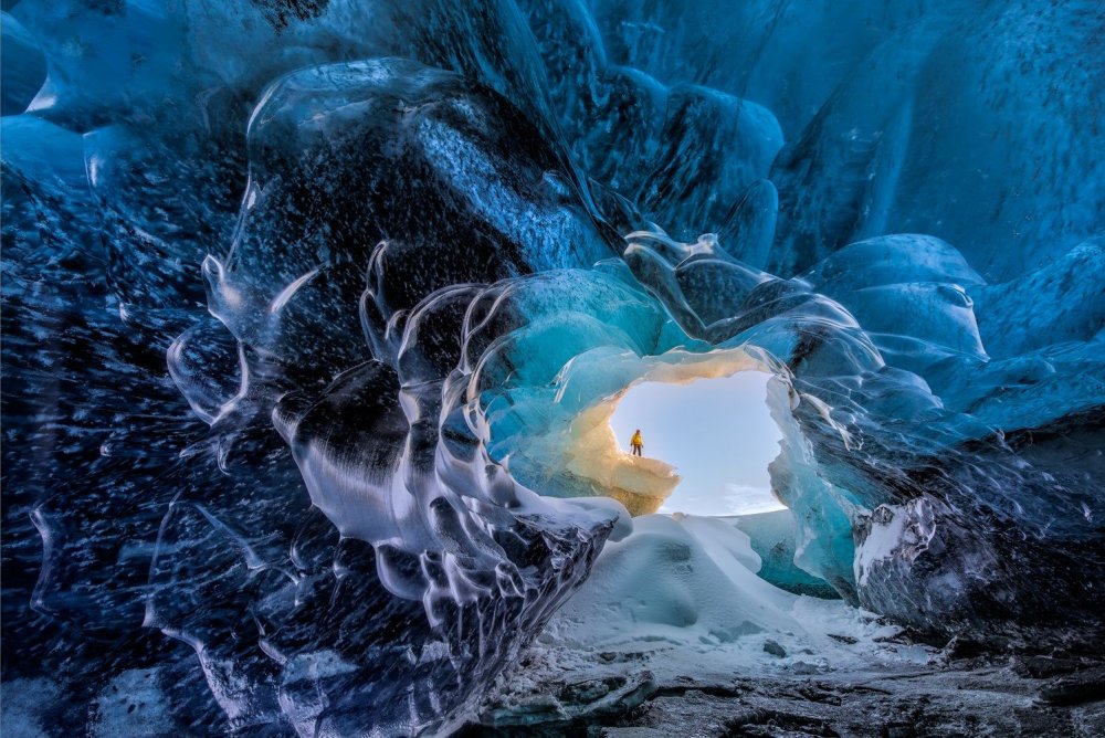 Ледяные пещеры Йокульсарлон