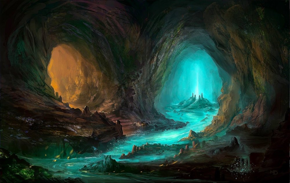 Сказочная пещера