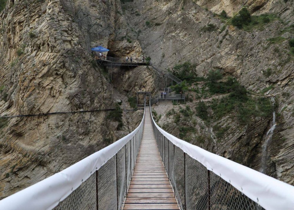 Сулакский каньон мост