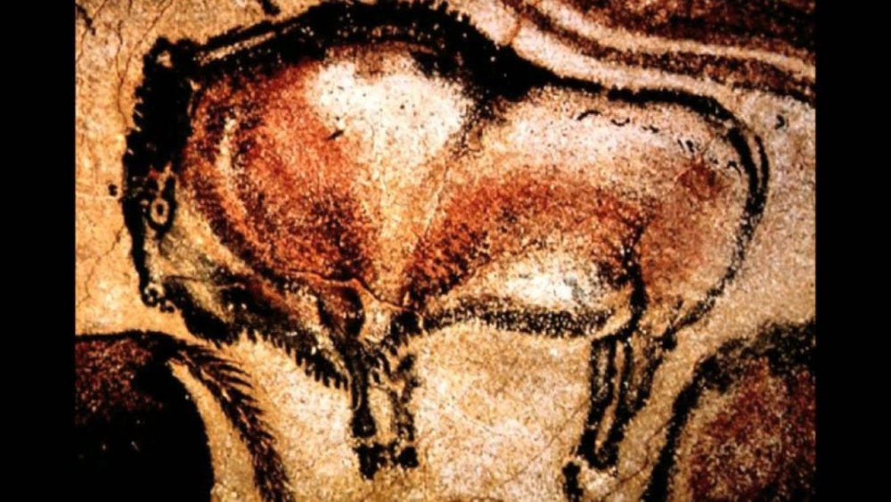 Наскальная живопись Бизон пещера Альтамира