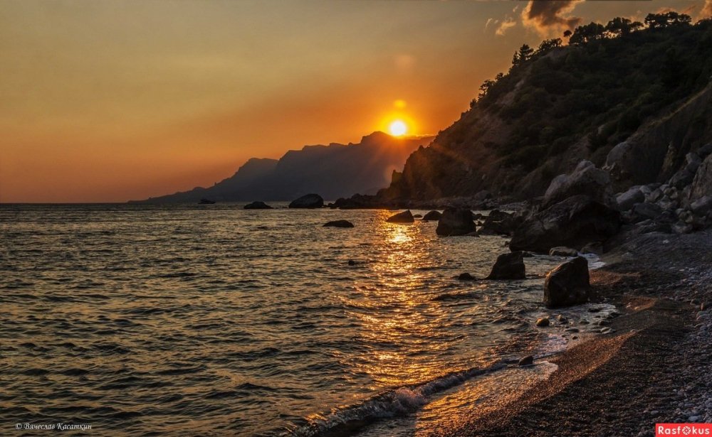 Море Крым закат