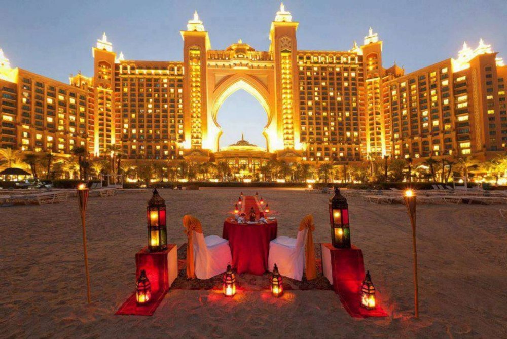Дубай романтические места