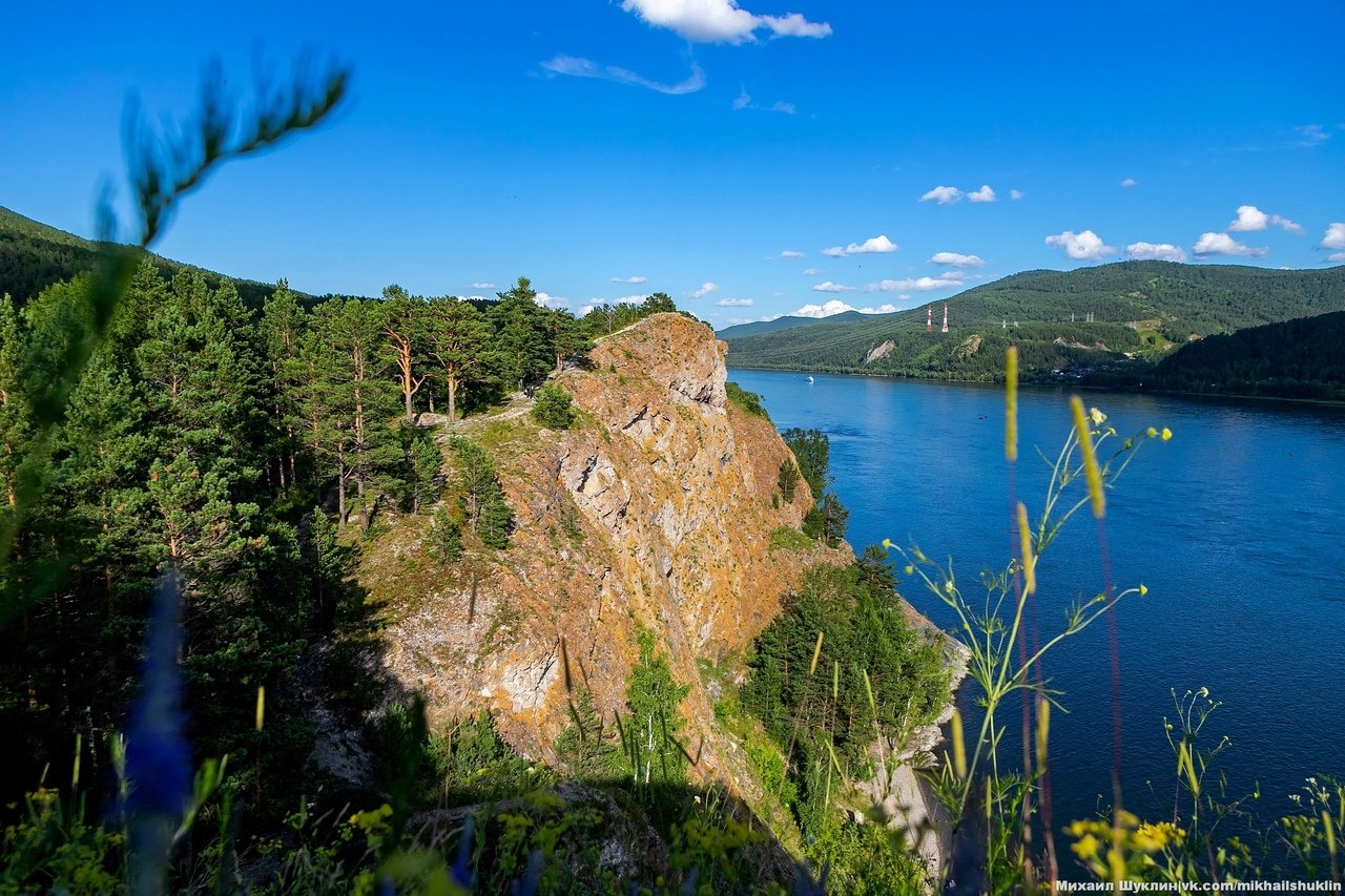 Остров Караульный в Лесосибирске