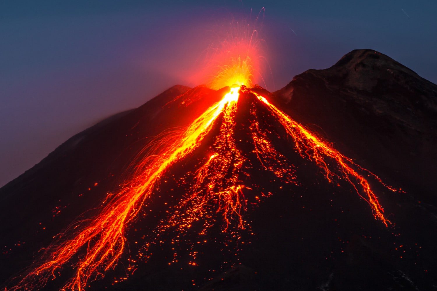 Действует ли вулкан этна